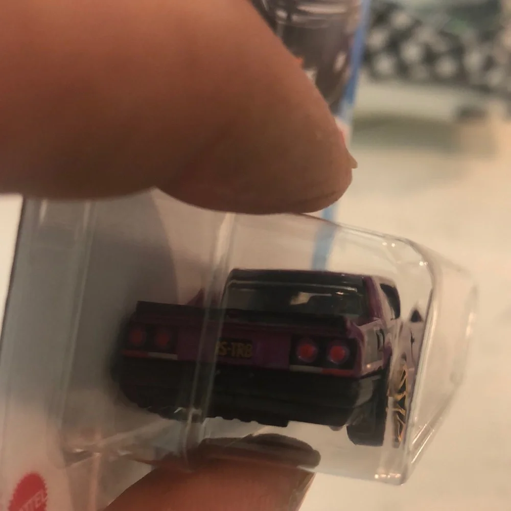 Nissan Skyline RS Purple Toy Car